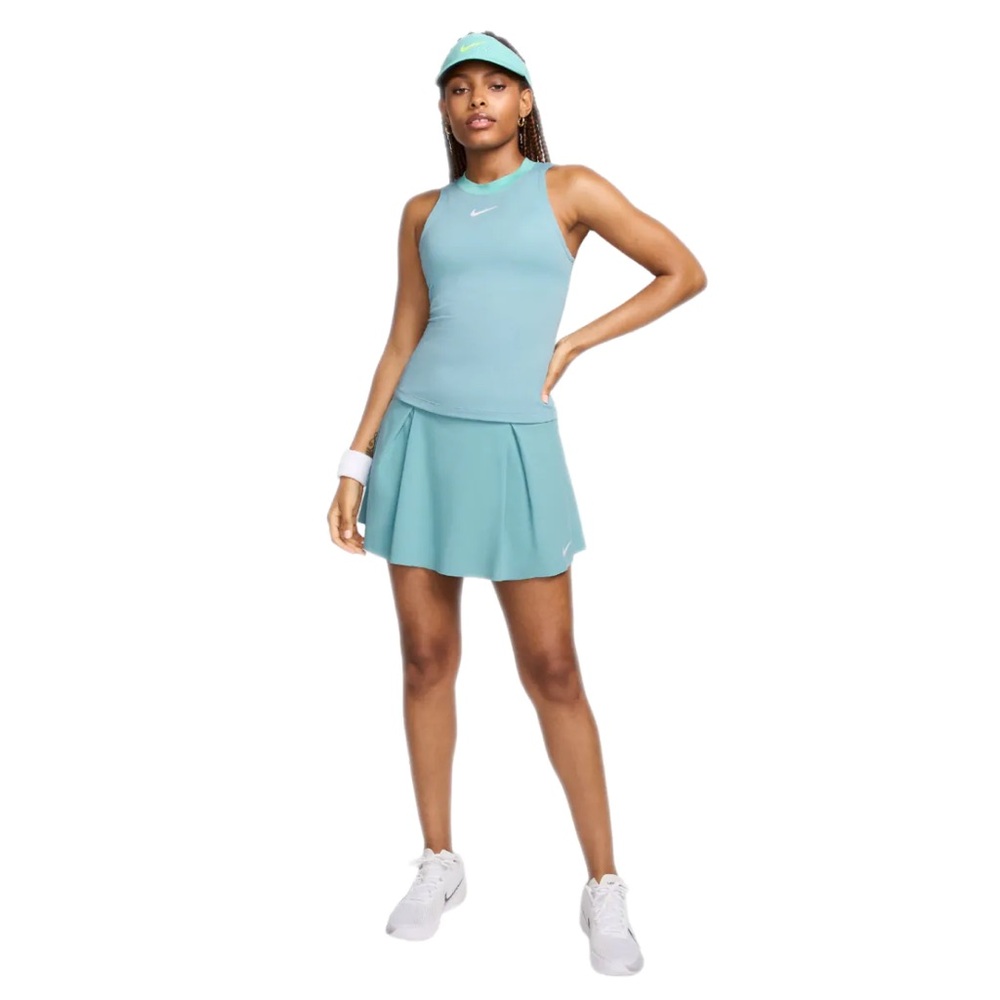 Nike Green Skater Mini Skirt with Pleats